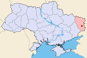 Alchevsk Ukraine city map location picture
