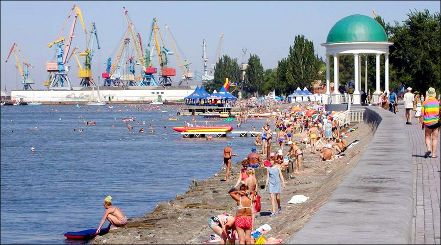 Berdyansk Ukraine city port photo