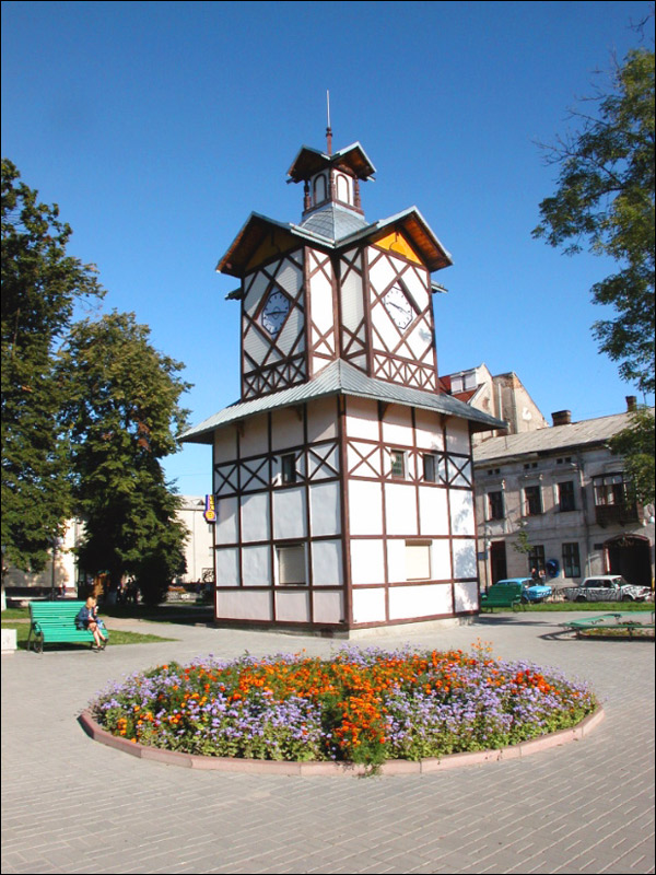 Brody Ukraine town church photo