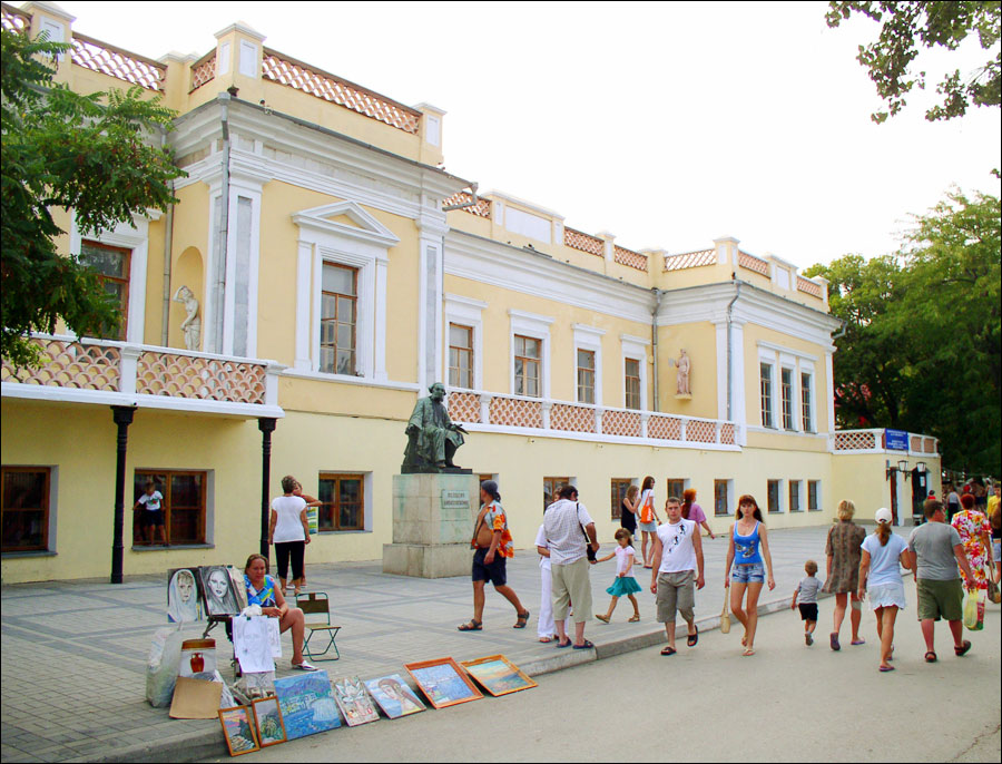 Feodosia (Feodosiya, Theodosia or Feodosiia) Ukraine city sunset photo