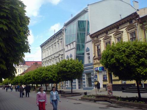Ivano-Frankivsk (Ivano-Frankovsk) Ukraine city streets 4th photo