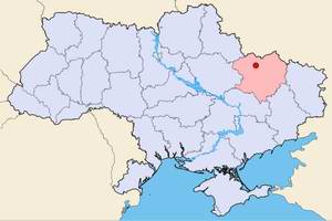Kharkov (Kharkiv) Ukraine city map location picture