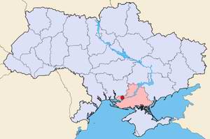 Kherson Ukraine city map location picture