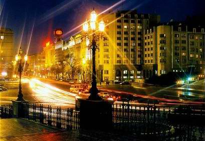 Kiev Ukraine pictures - Kiev in the evening