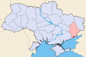 Mariupol Ukraine city map location picture