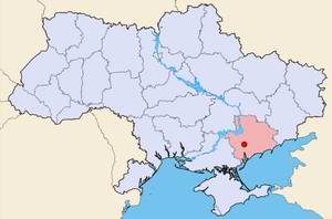 Melitopol Ukraine city map location picture