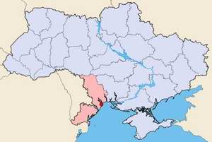 Odessa Ukraine city map location picture