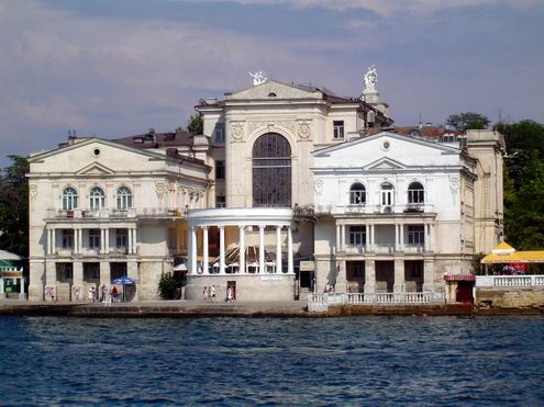 Sevastopol Ukraine city stormy day 1st photo