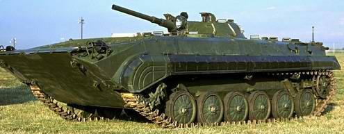 Ukrainian army ground (land) forces infantry fighting vehicles BMP-1 photo