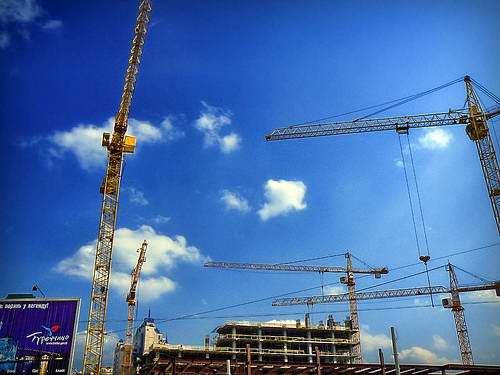 Ukraine economy building industry picture