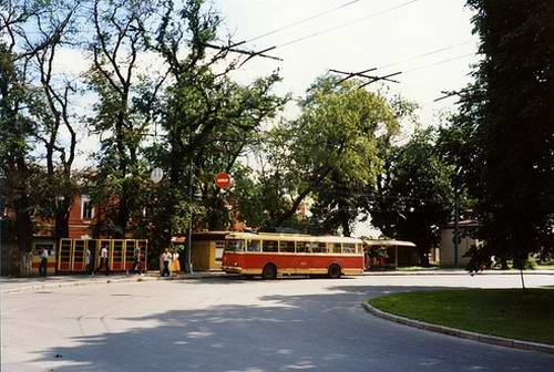 Traffic free streets of the USSR times Traffic free streets of the USSR times