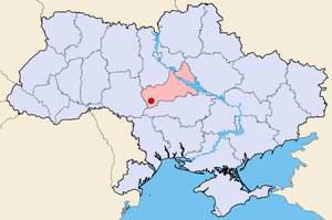 Uman Ukraine city map location picture