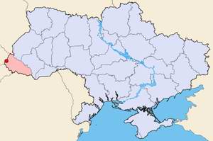 Uzhgorod (Uzhhorod) Ukraine city map location picture
