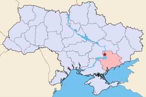 Zaporozhye (Zaporizhia) Ukraine city map location picture