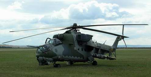 Combat helicopter Mi-24 Combat helicopter Mi-24