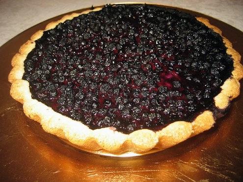 Ukrainian cuisine - Whortleberry pie Ukrainian cuisine - Whortleberry pie